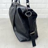 サイドベルトPUレザーボストンバッグ | Outfitter lab | 詳細画像29 