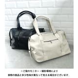 サイドベルトPUレザーボストンバッグ | Outfitter lab | 詳細画像32 