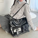 ダブルフラップポケットベルトショルダーバッグ | Outfitter lab | 詳細画像8 