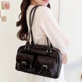 ダブルポケットロングハンドルPUバッグ | Outfitter lab | 詳細画像11