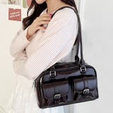 ダブルポケットロングハンドルPUバッグ | Outfitter lab | 詳細画像12