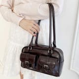 ダブルポケットロングハンドルPUバッグ | Outfitter lab | 詳細画像13