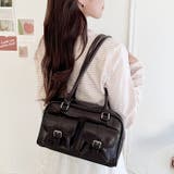 ダブルポケットロングハンドルPUバッグ | Outfitter lab | 詳細画像14