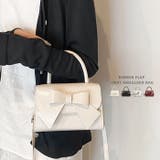 リボンフラップ2WAYショルダーバッグ | Outfitter lab | 詳細画像1 
