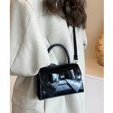 ブラック | リボンフラップ2WAYショルダーバッグ | Outfitter lab