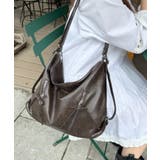 ダークブラウン | ヴィンテージライク2WAYリボンショルダーバッグ | Outfitter lab
