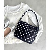ブラック | ドット柄ミニトートバッグ | Outfitter lab