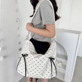 ドット柄2WAYリボンショルダーバッグ | Outfitter lab | 詳細画像9 