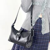 スタッズベルトPUショルダーバッグ | Outfitter lab | 詳細画像14 