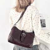 スタッズベルトPUショルダーバッグ | Outfitter lab | 詳細画像19 