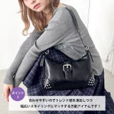 スタッズベルトPUショルダーバッグ | Outfitter lab | 詳細画像4 
