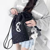 【ドット＆スター】クリアポケットナップサック | Outfitter lab | 詳細画像8 