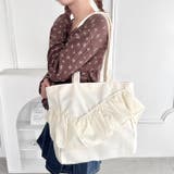ジップ開閉フリルトートバッグ | Outfitter lab | 詳細画像5 