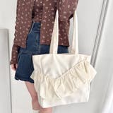 ジップ開閉フリルトートバッグ | Outfitter lab | 詳細画像8 