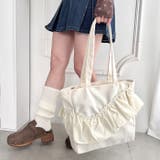 ジップ開閉フリルトートバッグ | Outfitter lab | 詳細画像9 