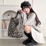 レオパード/チェック ボアトートバッグ  | Outfitter lab | 詳細画像14 