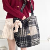 レオパード/チェック ボアトートバッグ  | Outfitter lab | 詳細画像21 