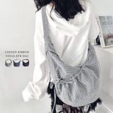 チェックリボンショルダーバッグ | Outfitter lab | 詳細画像1