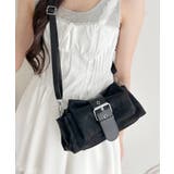ブラック | ハトメベルト2WAYショルダーバッグ | Outfitter lab