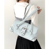 ライトブルー | スタッズベルトショルダーバッグ | Outfitter lab