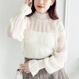 シャーリングシアーブラウス | Outfitter lab | 詳細画像11 