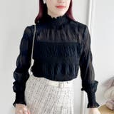 シャーリングシアーブラウス | Outfitter lab | 詳細画像18 