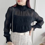 シャーリングシアーブラウス | Outfitter lab | 詳細画像19 