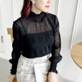 シャーリングシアーブラウス | Outfitter lab | 詳細画像21 
