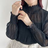 シャーリングシアーブラウス | Outfitter lab | 詳細画像22 