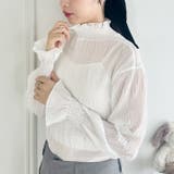 シャーリングシアーブラウス | Outfitter lab | 詳細画像8 