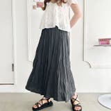 ソフトタッチワッシャーロングスカート | Outfitter lab | 詳細画像22 