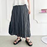 ソフトタッチワッシャーロングスカート | Outfitter lab | 詳細画像23 