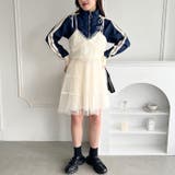 チュールティアードミニキャミワンピース | Outfitter lab | 詳細画像19