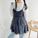 チュールティアードミニキャミワンピース | Outfitter lab | 詳細画像7