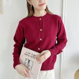 ハートボタンニットカーディガン | Outfitter lab | 詳細画像11 
