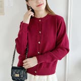 ハートボタンニットカーディガン | Outfitter lab | 詳細画像13 