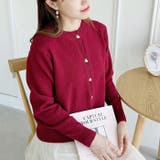 ハートボタンニットカーディガン | Outfitter lab | 詳細画像14 