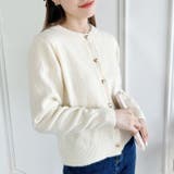 ハートボタンニットカーディガン | Outfitter lab | 詳細画像21 