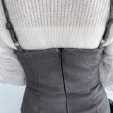 レースアップデニムミニキャミワンピース | Outfitter lab | 詳細画像15