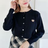 ワンポイントくま刺繍カーディガン | Outfitter lab | 詳細画像11 