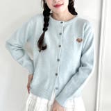 ワンポイントくま刺繍カーディガン | Outfitter lab | 詳細画像27 