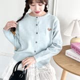 ワンポイントくま刺繍カーディガン | Outfitter lab | 詳細画像28 