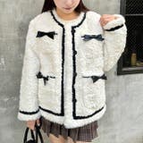 メニーリボンフェイクファージャケット | Outfitter lab | 詳細画像10
