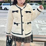 メニーリボンフェイクファージャケット | Outfitter lab | 詳細画像13