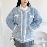 メニーリボンフェイクファージャケット | Outfitter lab | 詳細画像7