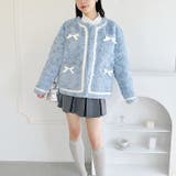 メニーリボンフェイクファージャケット | Outfitter lab | 詳細画像9
