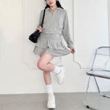 【セットアップ】サイドリボンパーカー&ギャザーフリルミニスカート | Outfitter lab | 詳細画像9