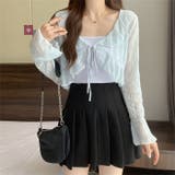 フラワーフリルシアーボレロカーディガン | Outfitter lab | 詳細画像20