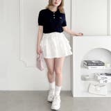 リボン刺繍ポロシャツ | Outfitter lab | 詳細画像14 