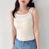 フラワーレイヤードキャミソール | Outfitter lab | 詳細画像6 